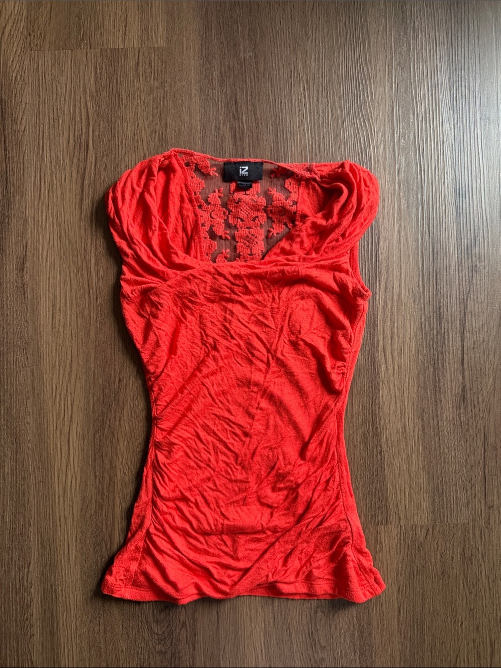 Red vintage top